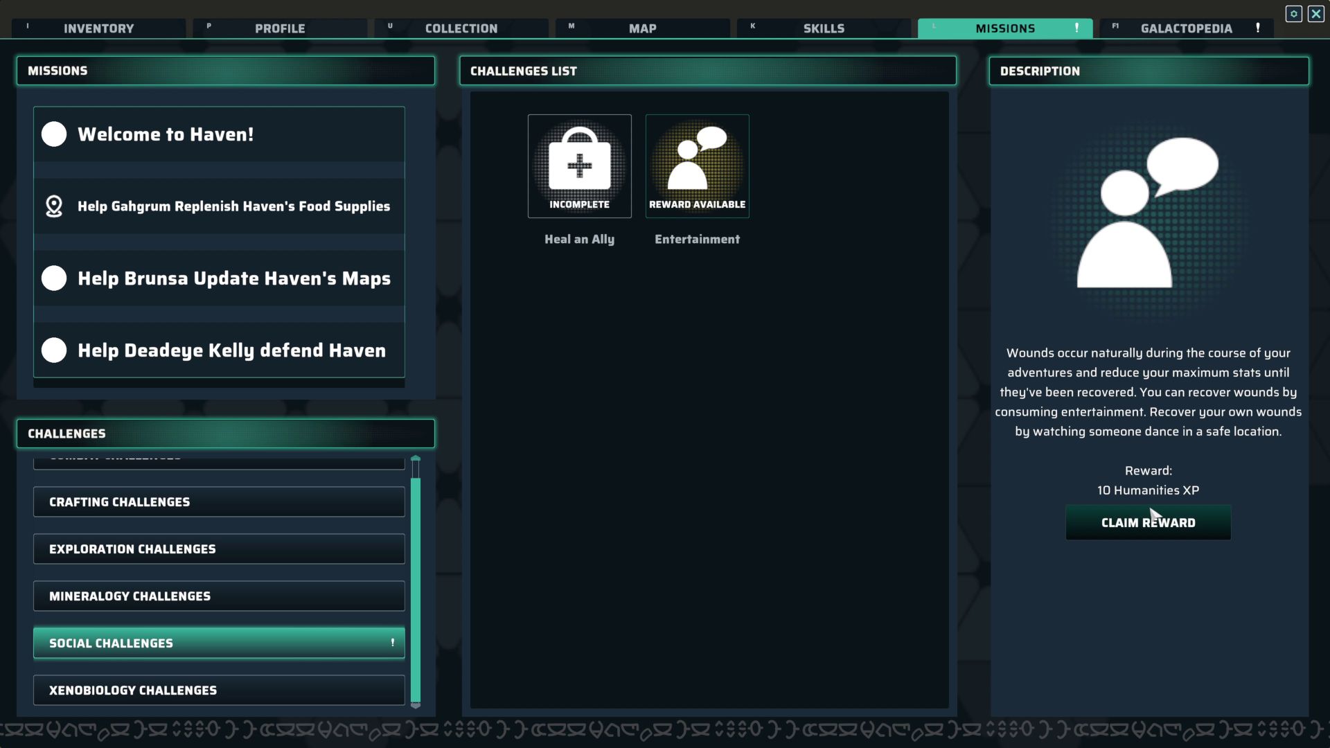 haven screenshot